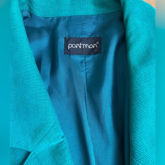 Pant-man Green Oversized Blazer - Picture 3 of 8